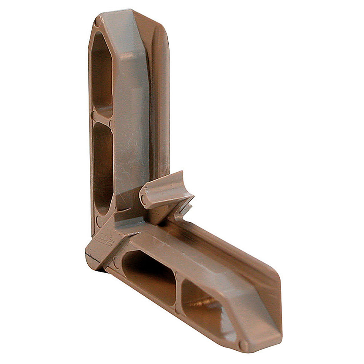 Prime-Line - PL 15756 - Tan Plastic 7/16 in. W X 3/4 in. L Screen Frame Corner 1 pk
