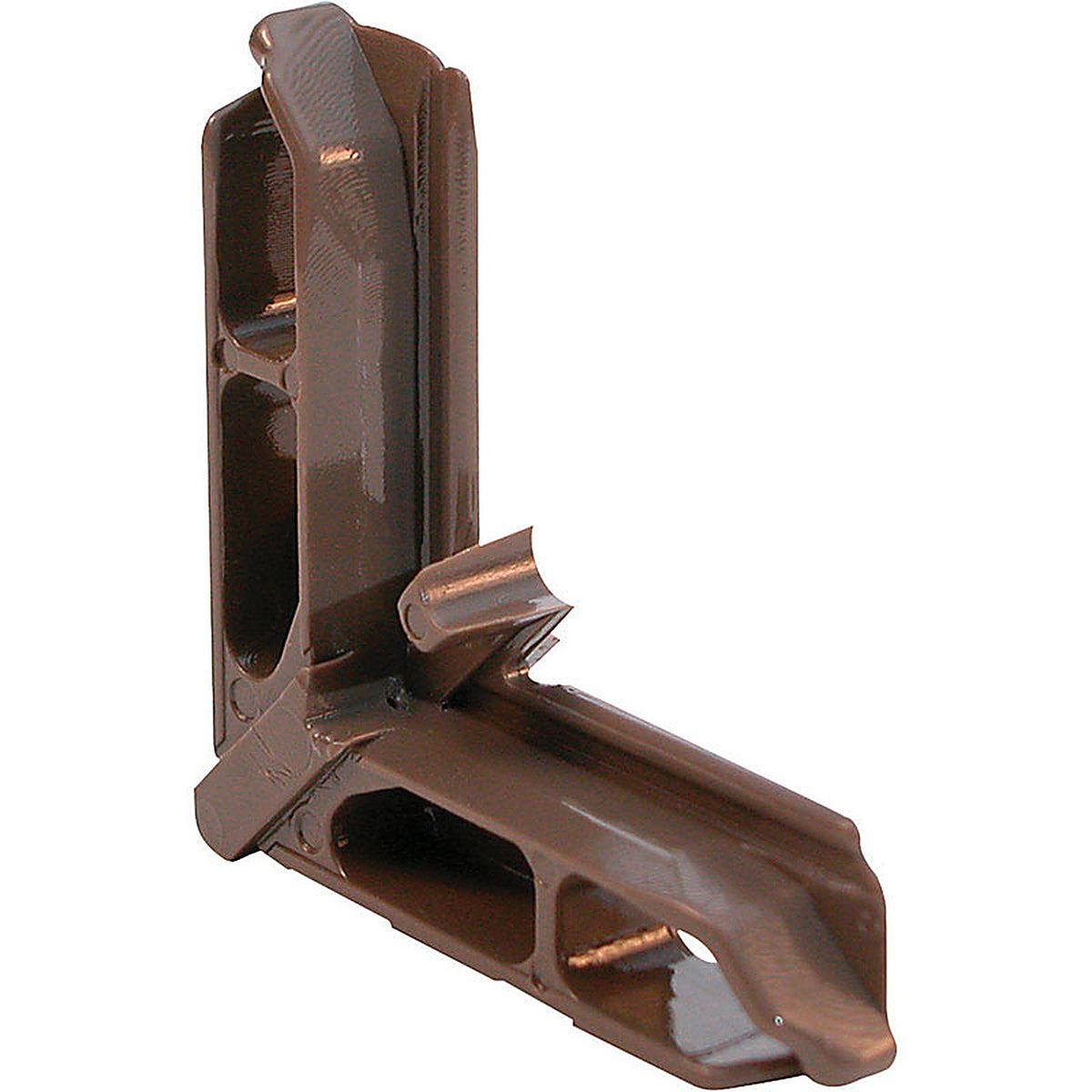 Prime-Line - PL 15757 - Brown Plastic 7/16 in. W X 3/4 in. L Screen Frame Corner 1 pk