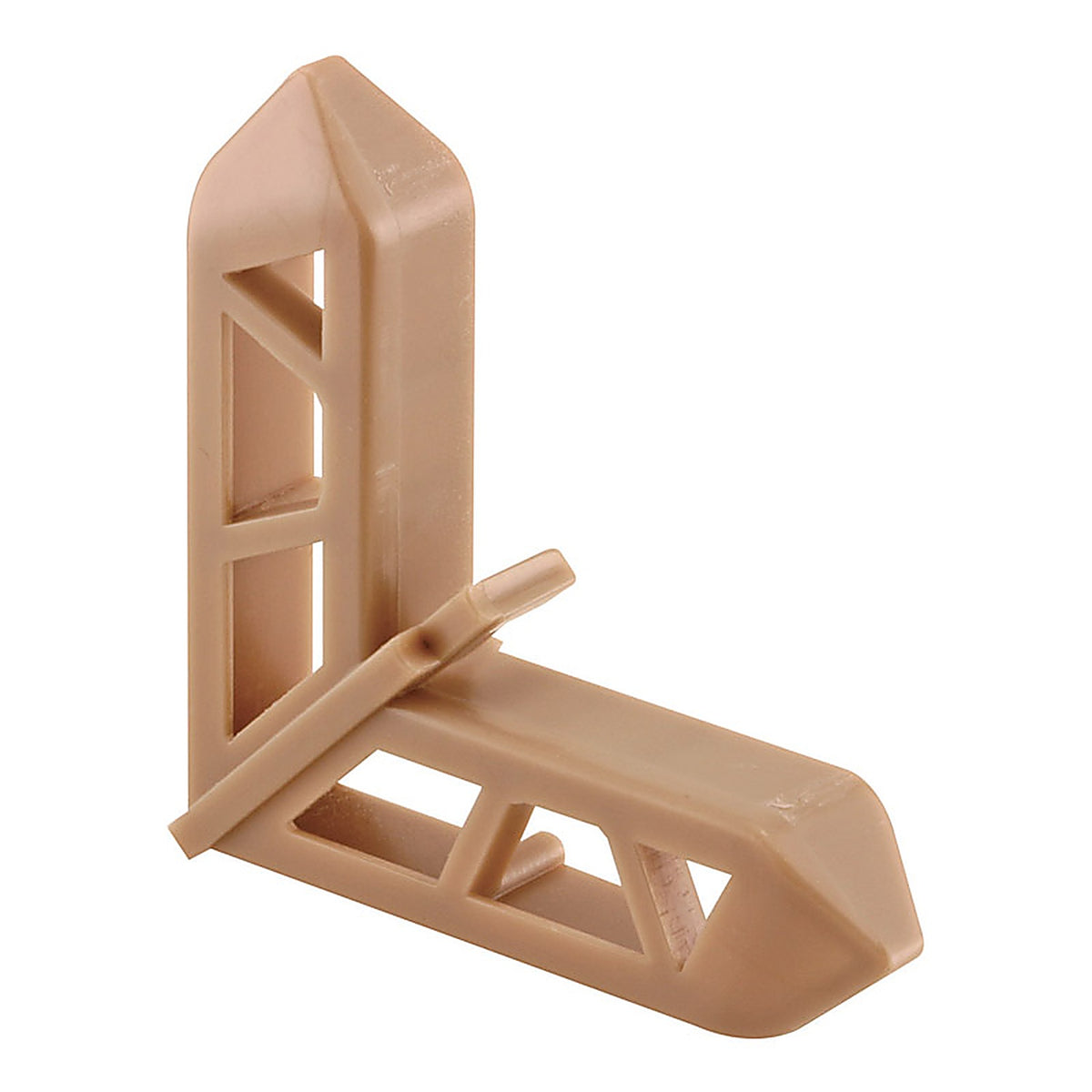 Prime-Line - PL 15767 - Bronze Plastic 3/4 in. W X 7/16 in. L Screen Frame Corner 1 pk
