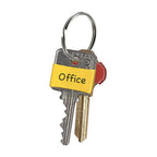 Lucky Line - 17204 - Plastic Assorted Key Sleeve, Large - 4/Pack