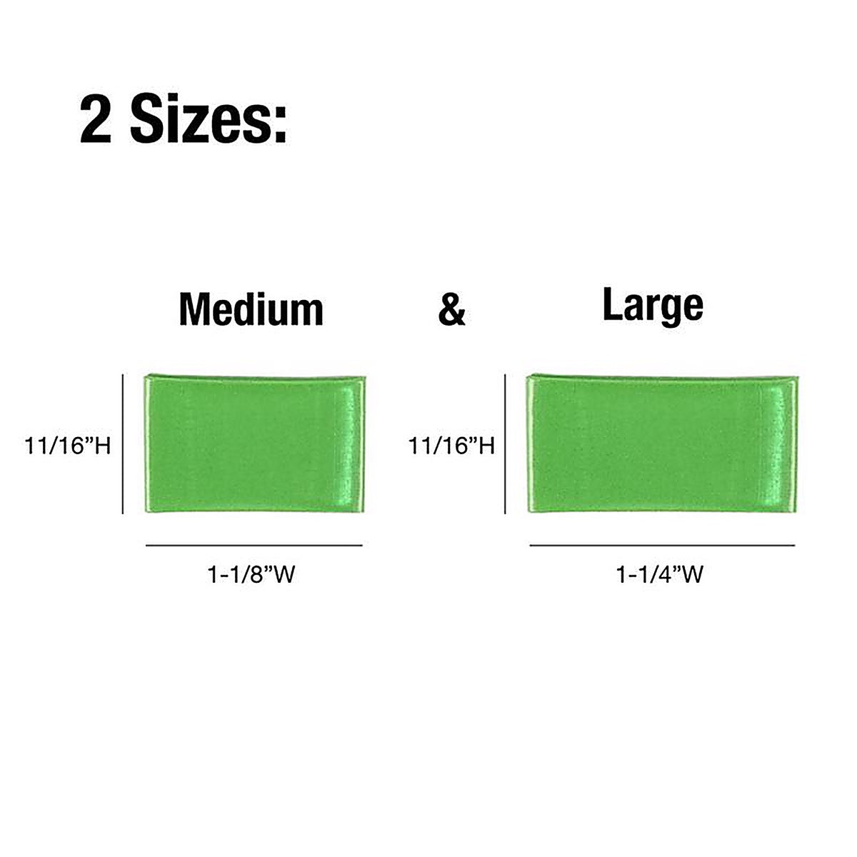 Lucky Line - 17108 - Plastic Assorted Key Sleeve, Medium - 8/Pack