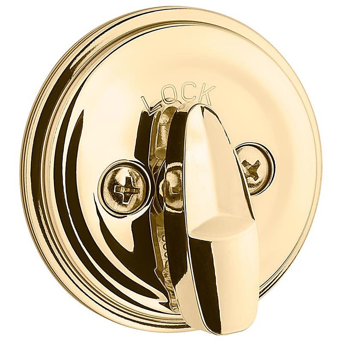 Kwikset - 99800-120 - SmartKey Polished Brass Metal Deadbolt