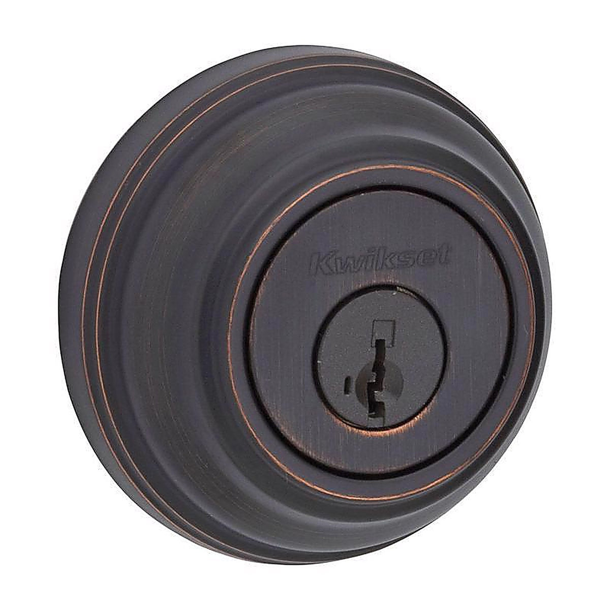 Kwikset - 99800-122 - SmartKey Venetian Bronze Metal Deadbolt
