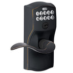 Schlage - FE595VCAMACC716 - Aged Bronze Steel Electronic Keypad Entry Lock