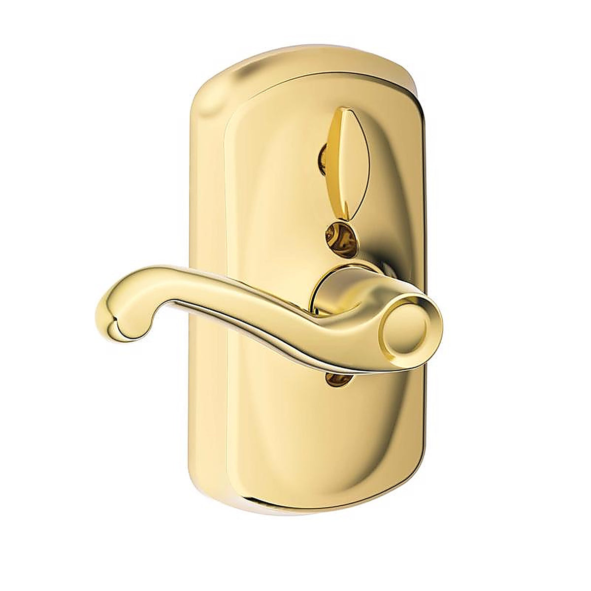 Schlage - FE595VPLYFLA505 - Bright Brass Steel Electronic Keypad Entry Lock
