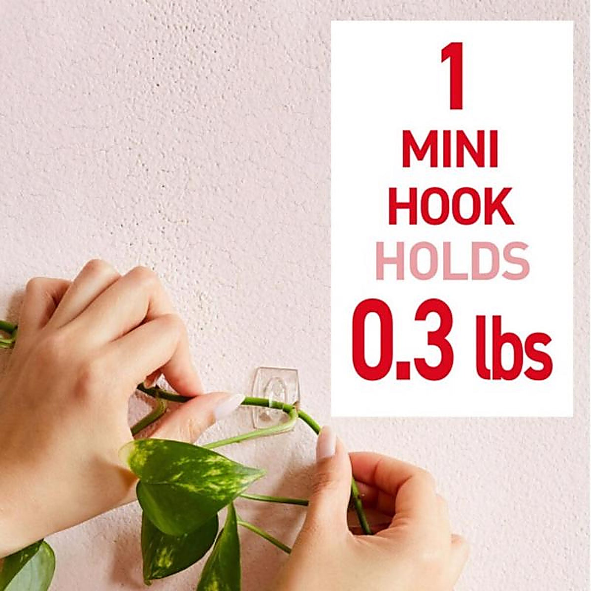3M - 17006CLR-18ES - Mini Hook - 18/Pack