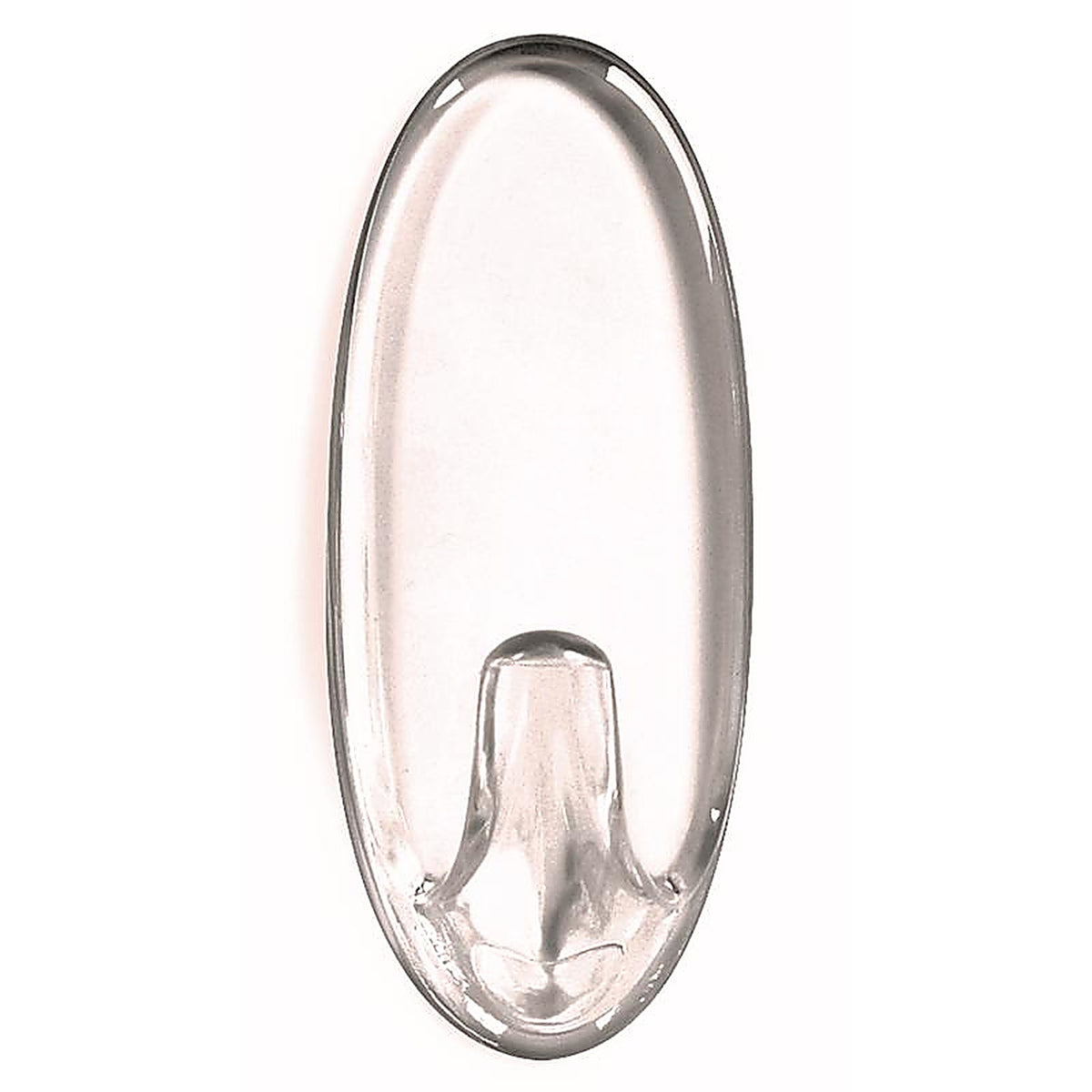 3M - 17092CLR-ES - Small Plastic Hook 1-5/8 in. L - 2/Pack