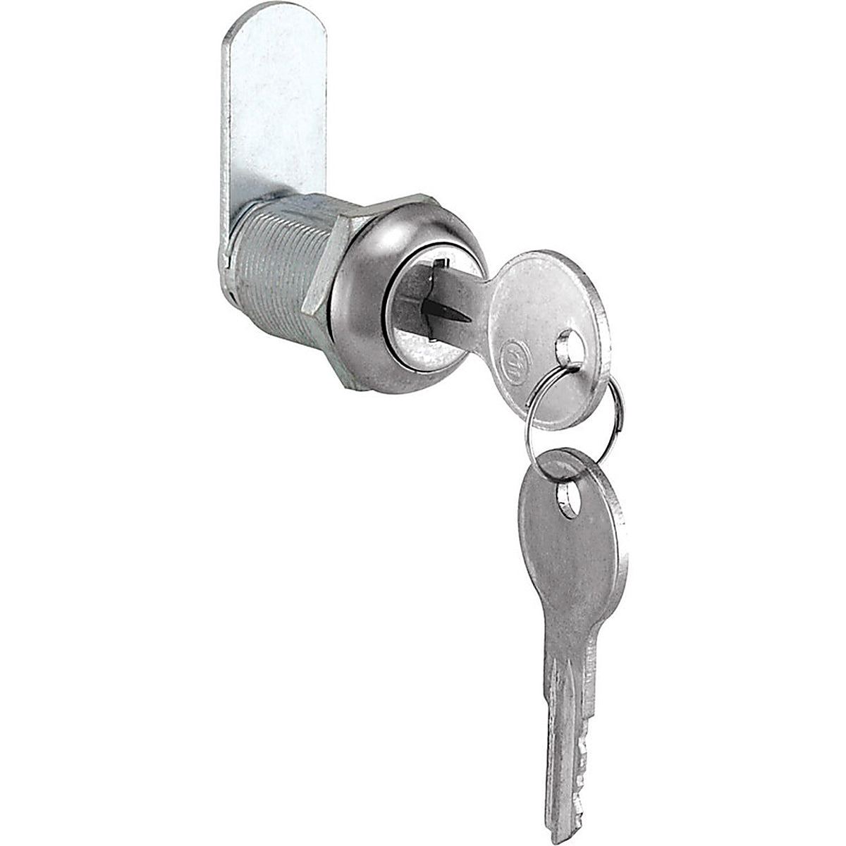 Prime-Line - CCEP9943KA - Chrome Gray Steel Cabinet/Drawer Lock