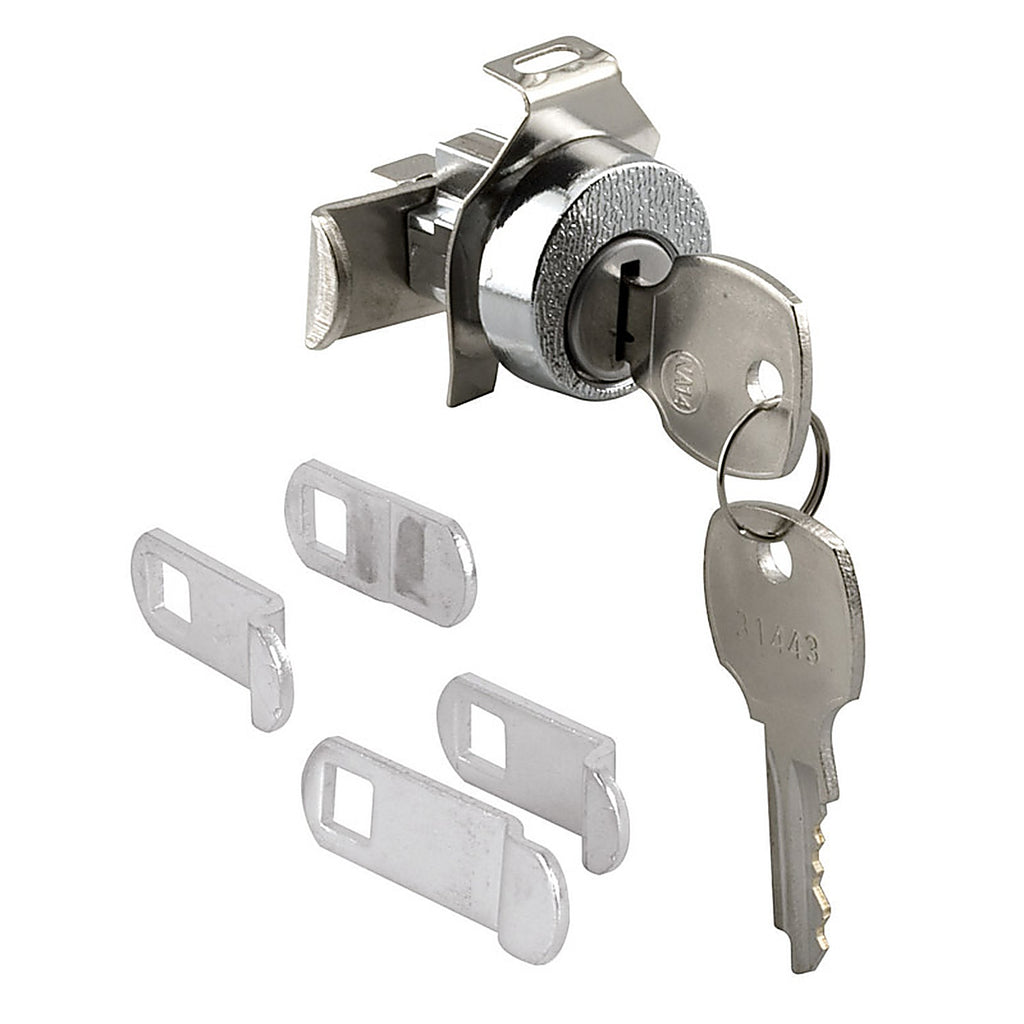 Prime-Line - S 4526 - Nickel Steel Counter Clockwise Mailbox Lock