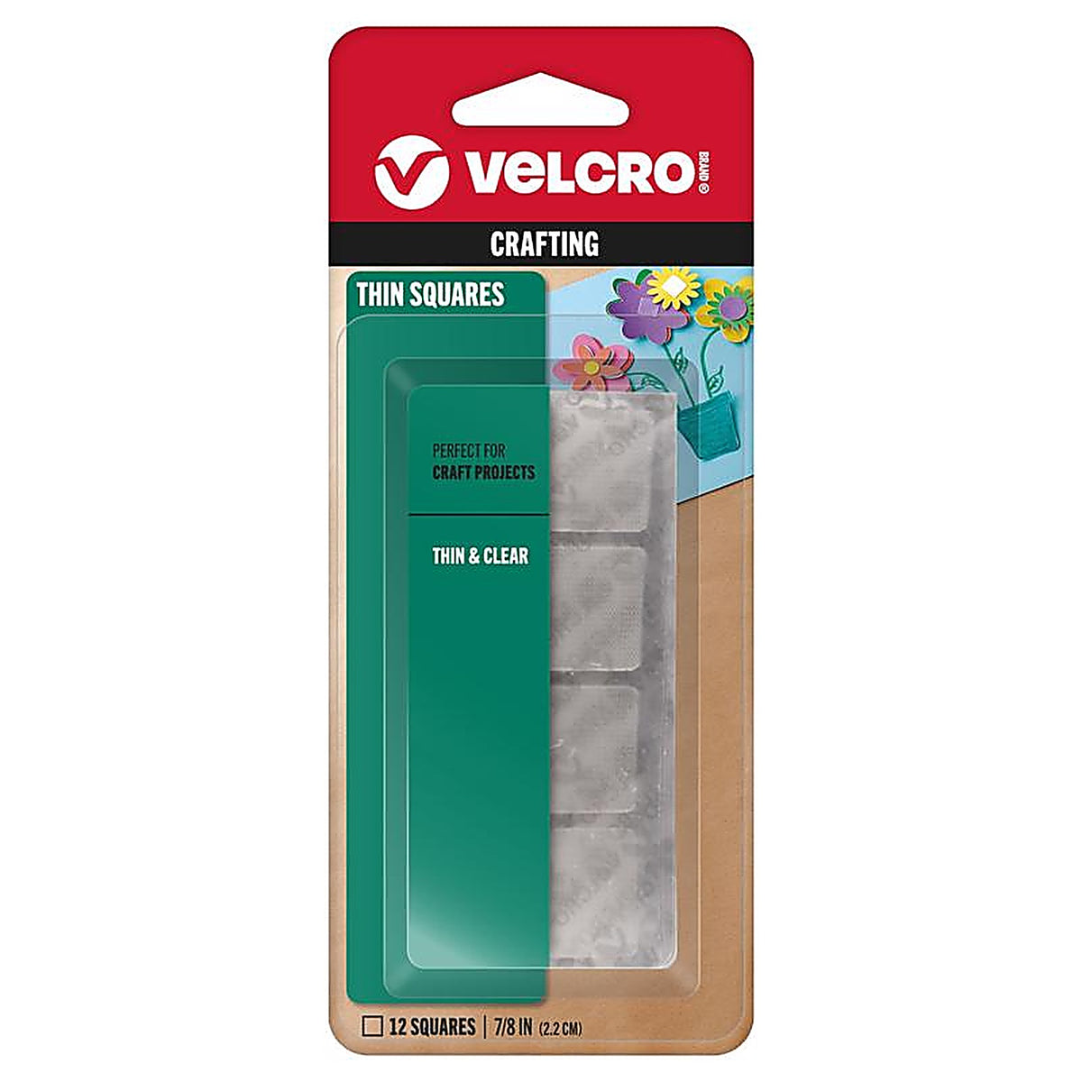 Velcro - 91330 - Hook and Loop Fastener 7/8 in. L - 12/Pack