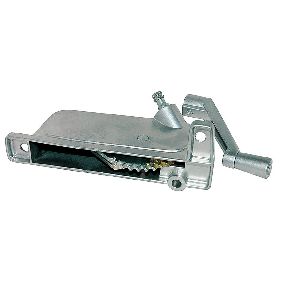 Barton Kramer - 228C - Silver Aluminum Right Awning Window Operator For Crown Windows
