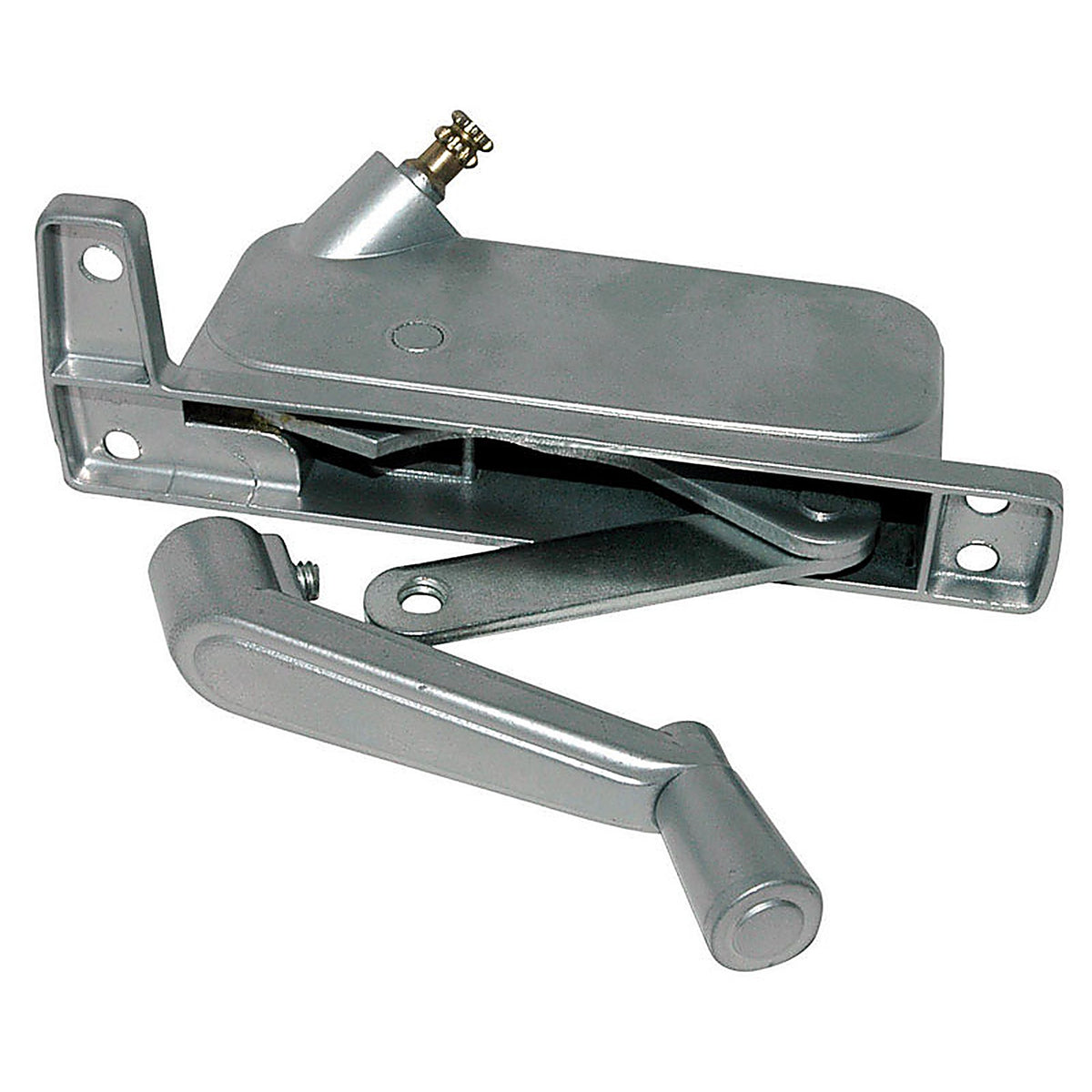 Barton Kramer - 233C - Silver Aluminum Left Awning Window Operator For Pan-American