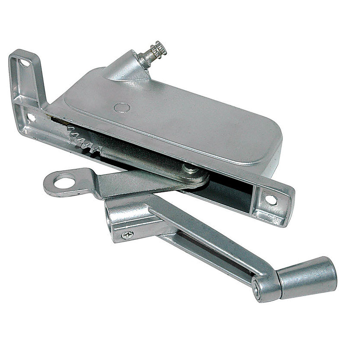 Barton Kramer - 241C - Silver Aluminum Left Awning Window Operator For Stanley-C & E