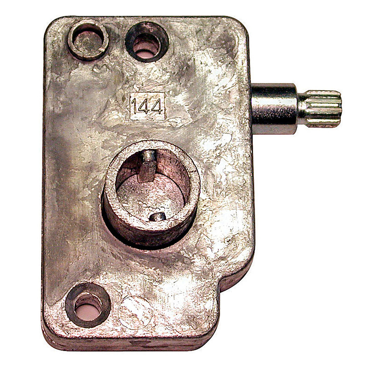 Barton Kramer - 268C - Metallic Zinc Right Window Operator For American Jlousie