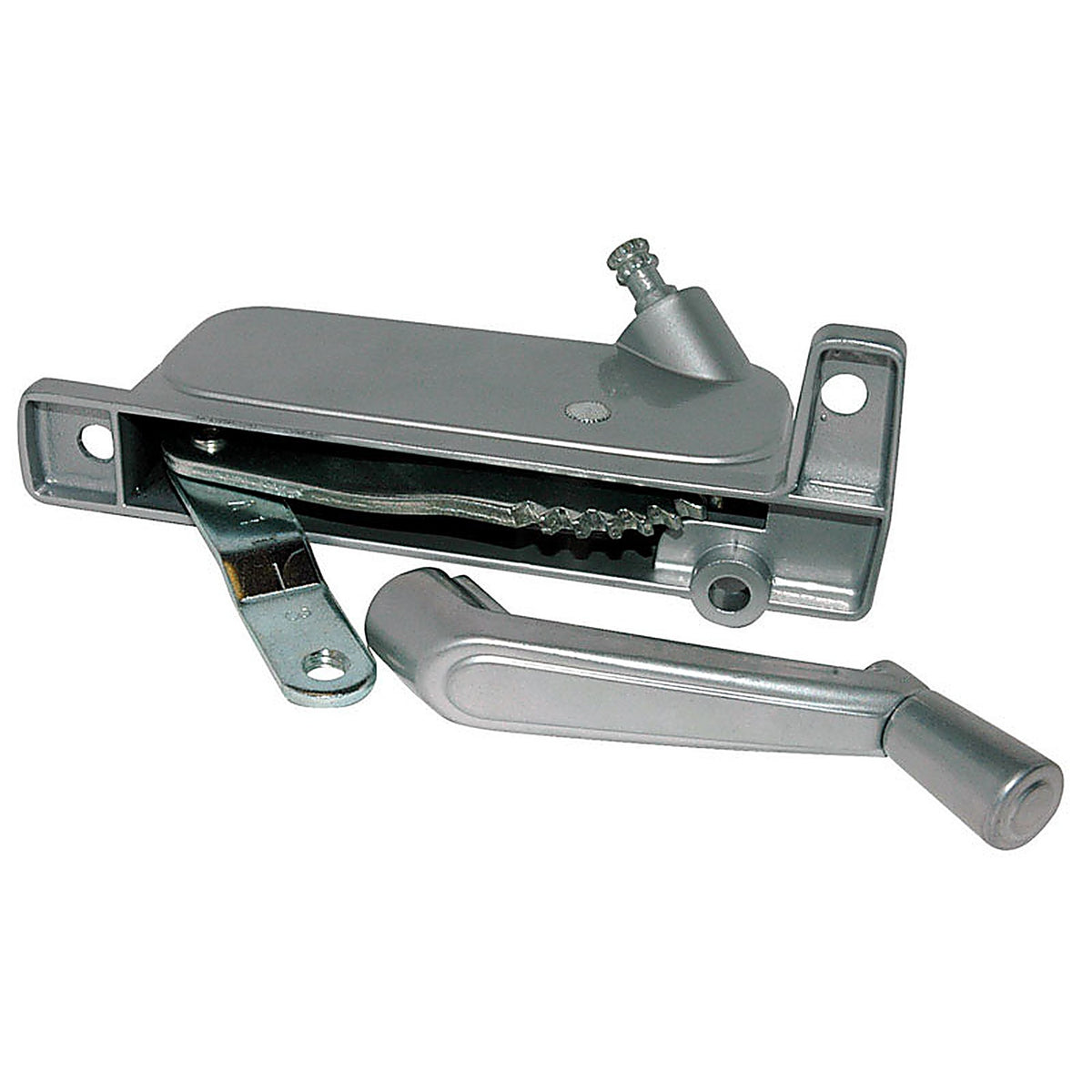 Barton Kramer - 292C - Silver Aluminum Right Awning Window Operator For V.E. Anderson