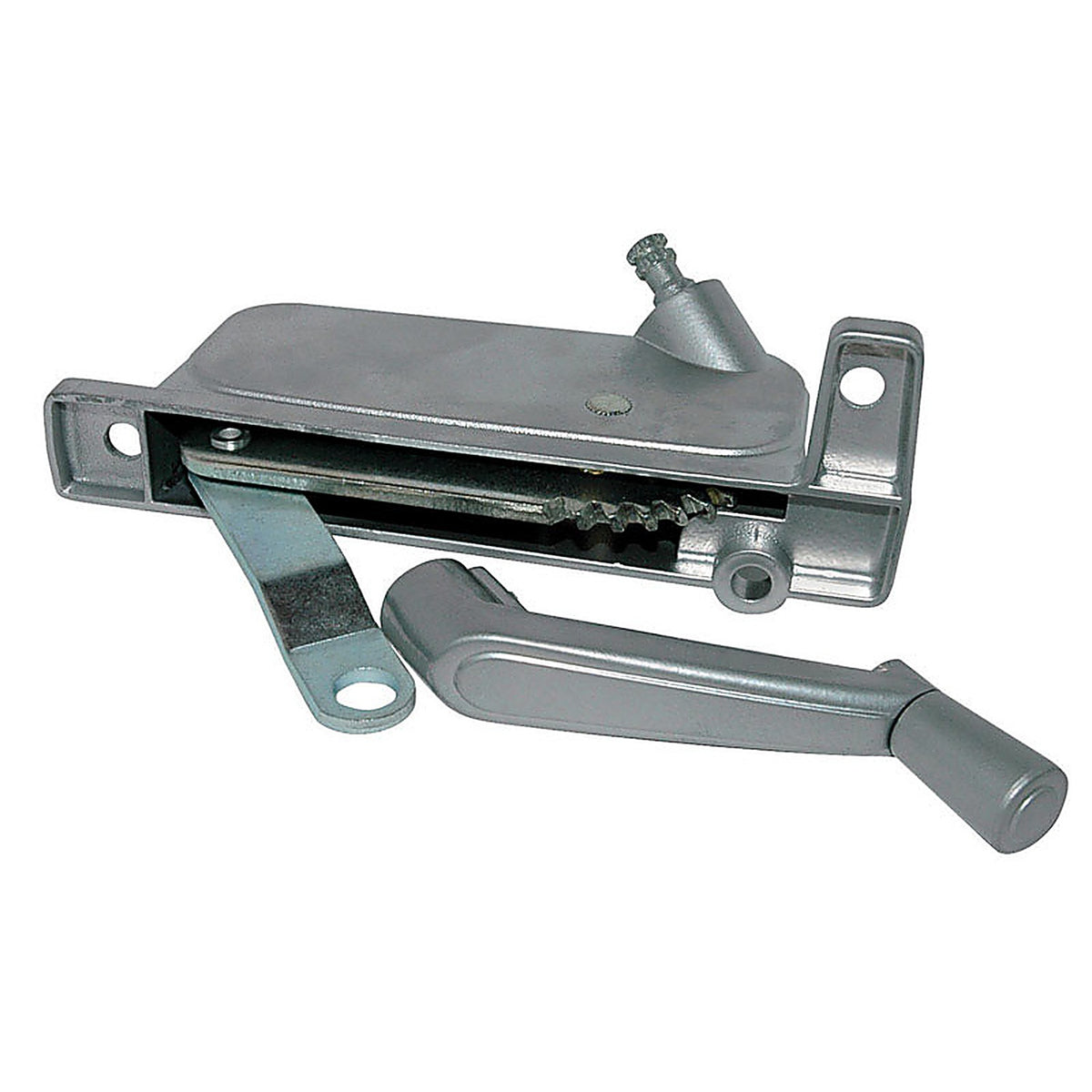 Barton Kramer - 294C - Silver Cast Metal Right Awning Window Operator For Harcar Mfg