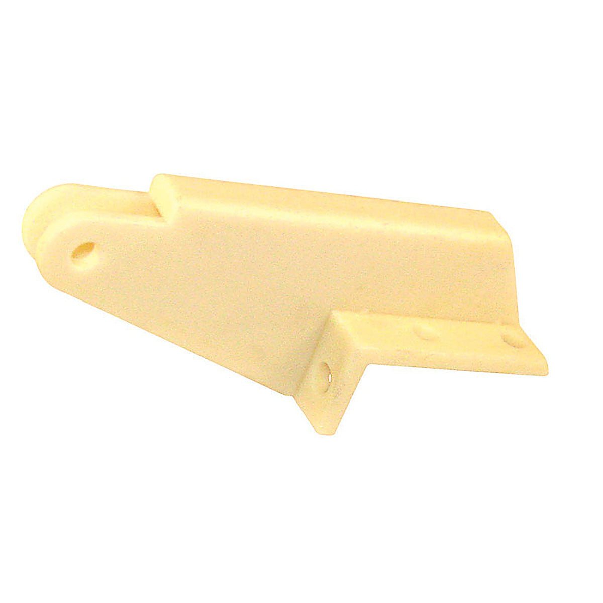 Barton Kramer - 331C - White Plastic Jamb Bracket 1.62 in. H X 4.25 in. W X 1.125 in. L 1 pk