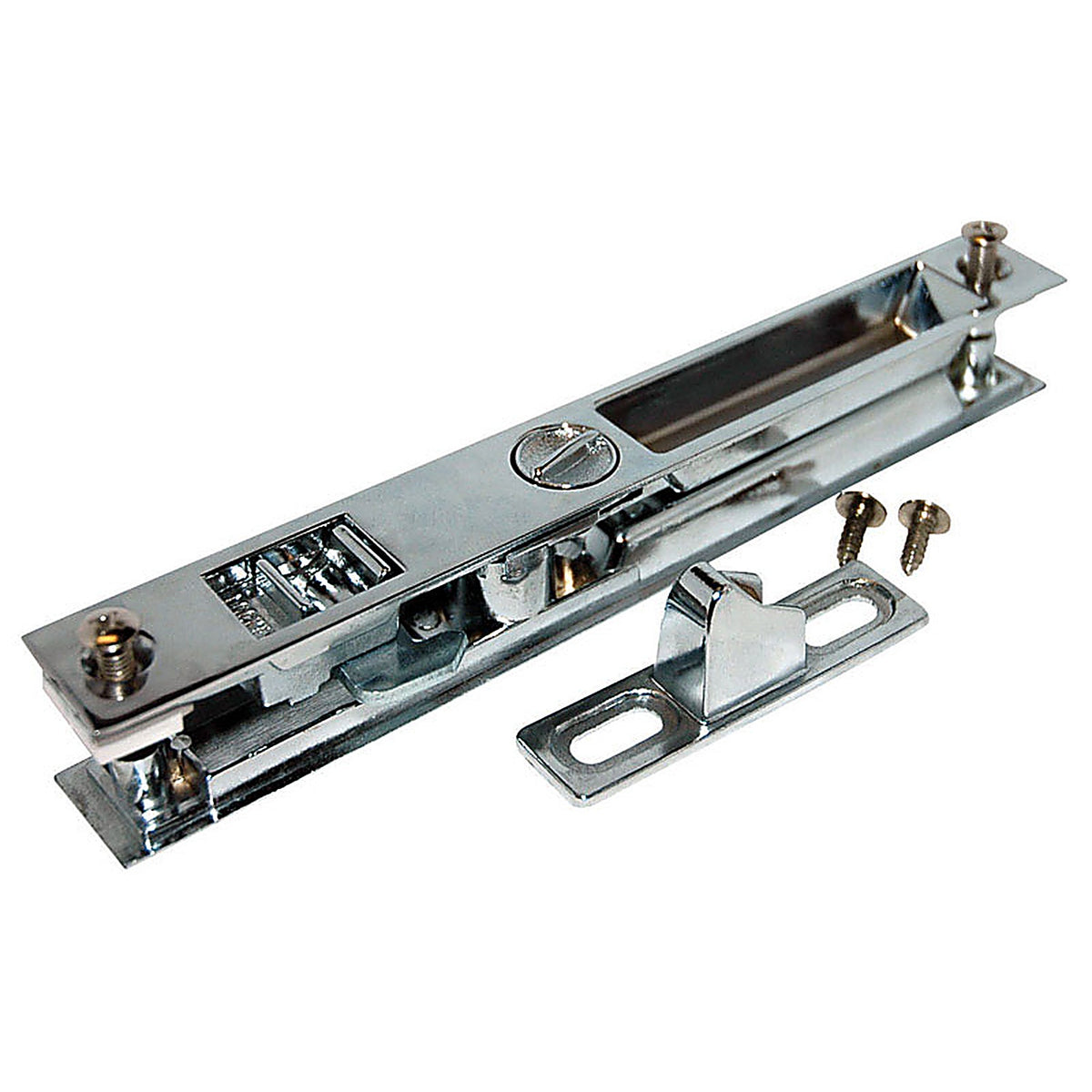 Barton Kramer - 444C - Chrome Chrome Patio Door Lock