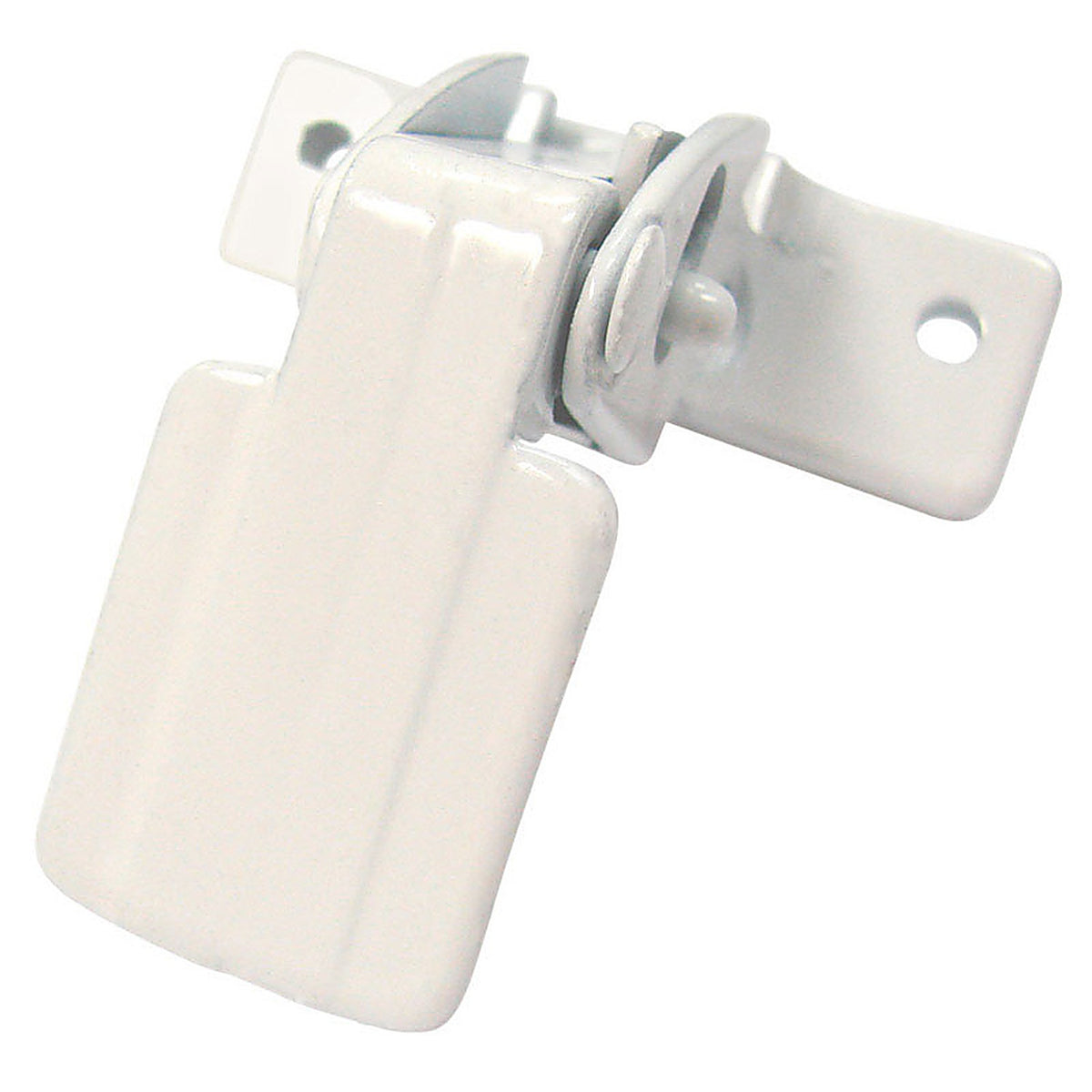 Barton Kramer - 712C - White White Aluminum Door Latch 1 pk