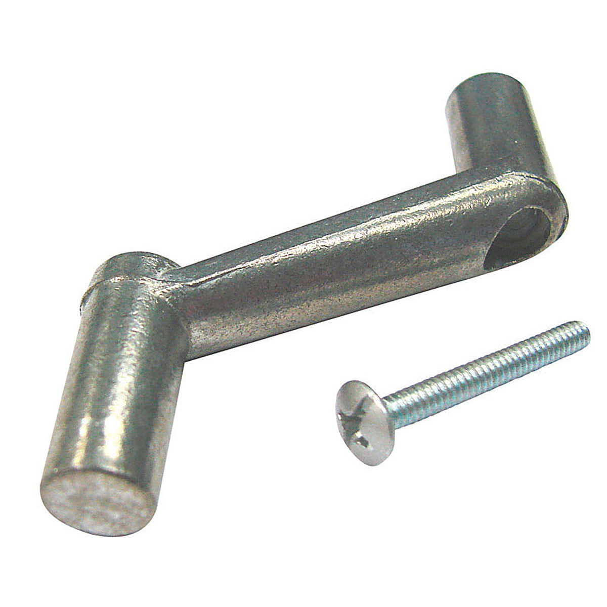 Barton Kramer - 862C - Silver Zinc Crank Crank Handle