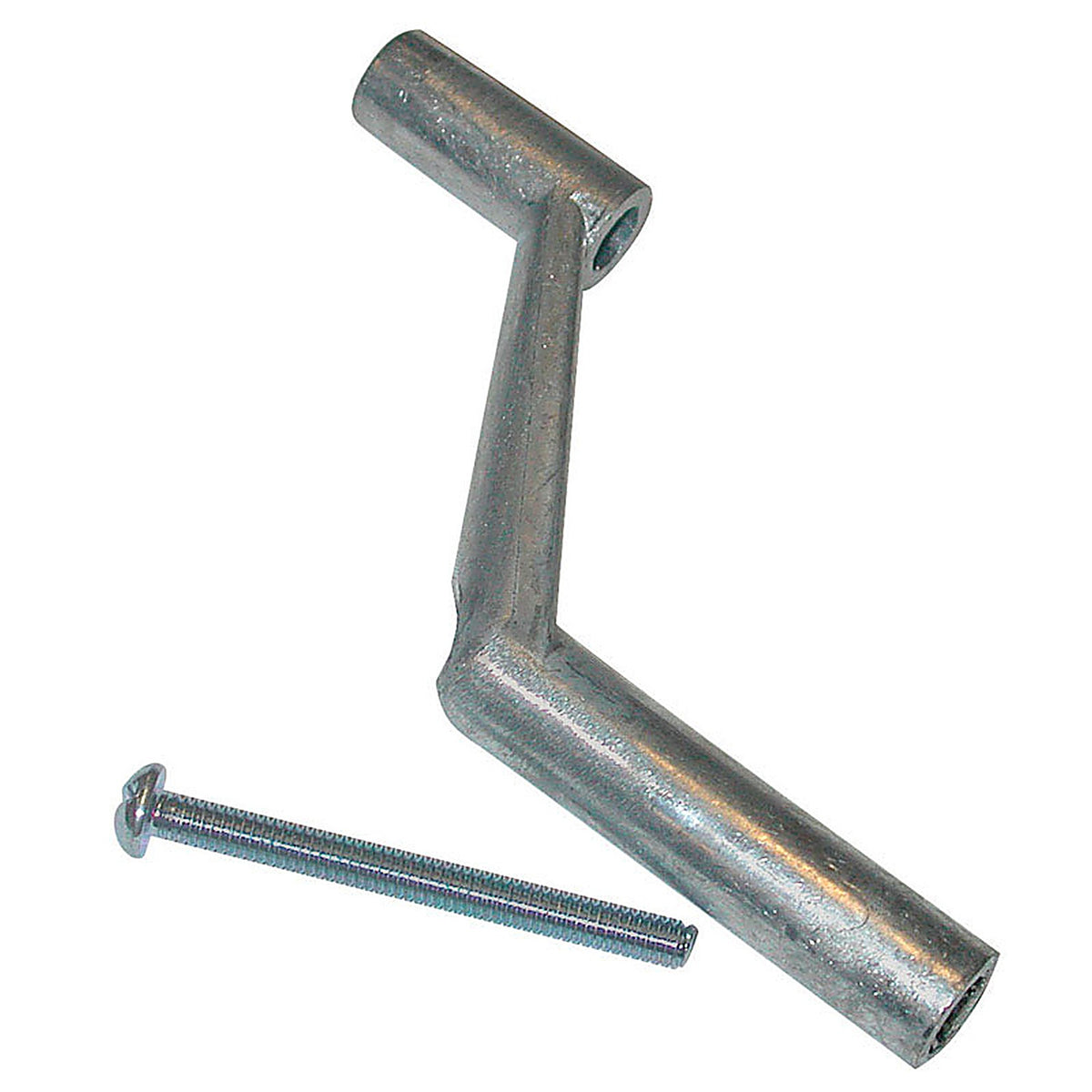 Barton Kramer - 863C - Silver Die-Cast Zinc Crank Crank Handle