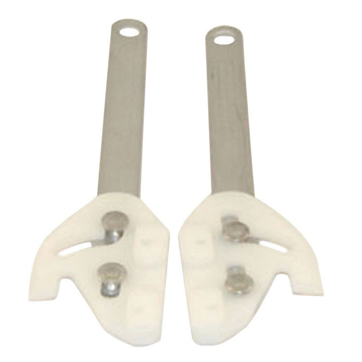 Barton Kramer - 1336C - White Nylon Window Lock 1 pk