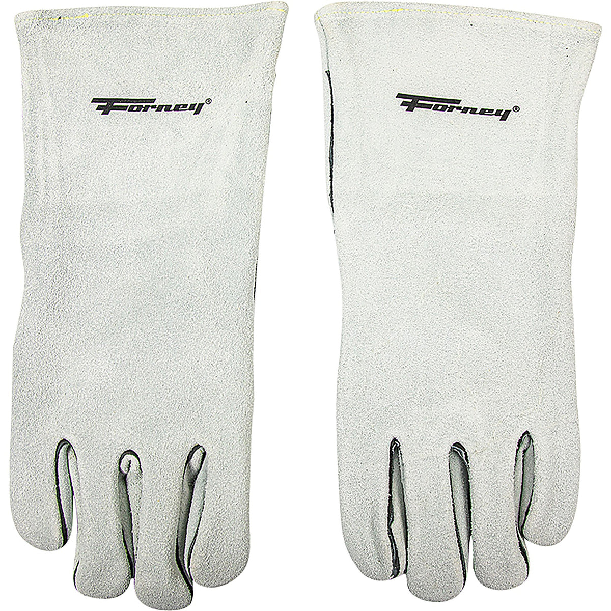 Forney - 55200 - Gray Leather Welding Gloves (Mens L)