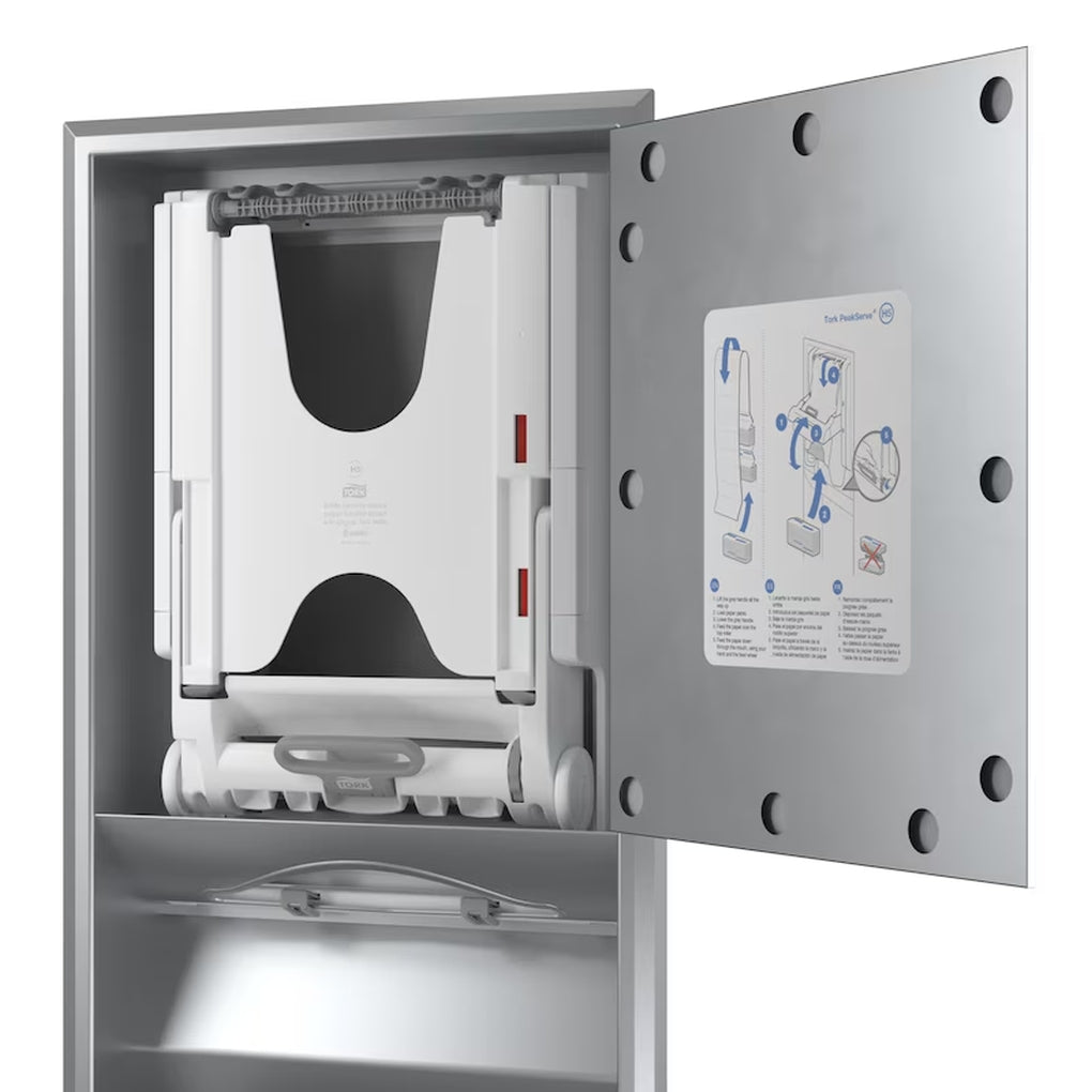Tork - 552522 - PeakServe Large Recessed Cabinet Towel Adapter
