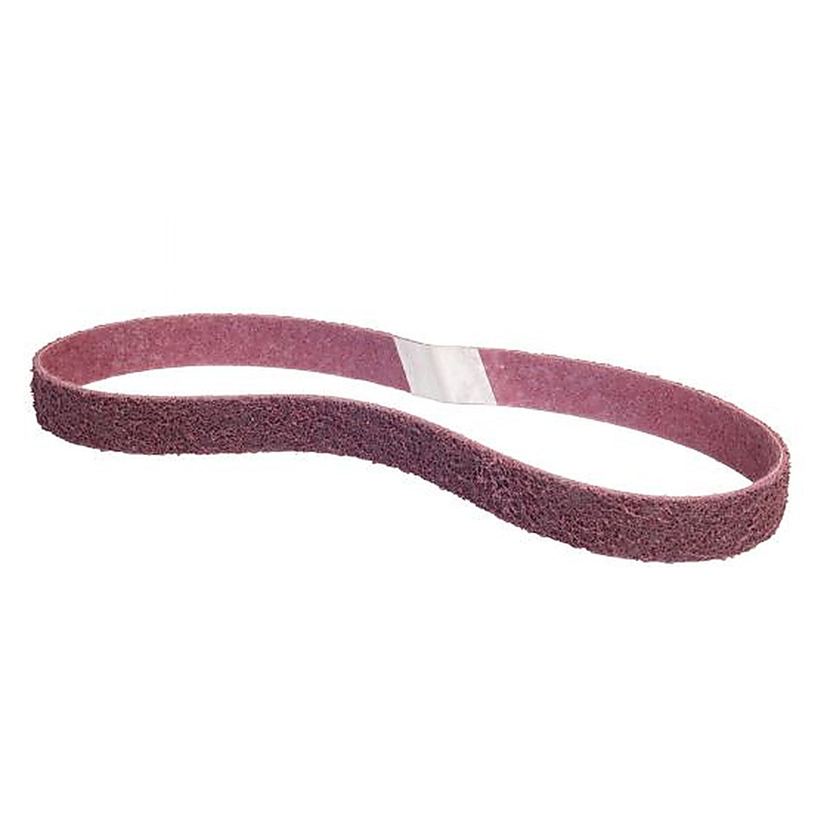 Norton - 55310 - Bear-Tex Rapid Prep Non-Woven Sanding File Belt, 18 Inch L X 1/2 Inch W, 120 Grit, Maroon