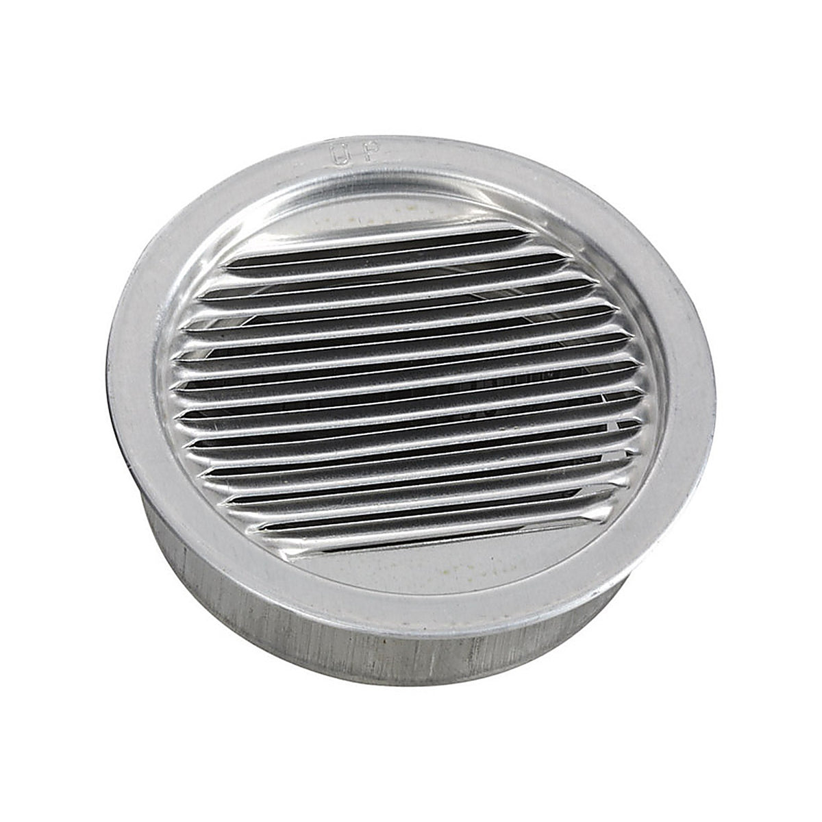 Air Vent - 50002 - 3 in. W x 3 in. L Mill Silver Aluminum Mini Louver