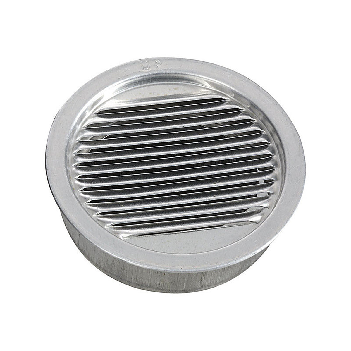 Air Vent - 50003 - 4 in. W x 4 in. L Mill Silver Aluminum Mini Louver