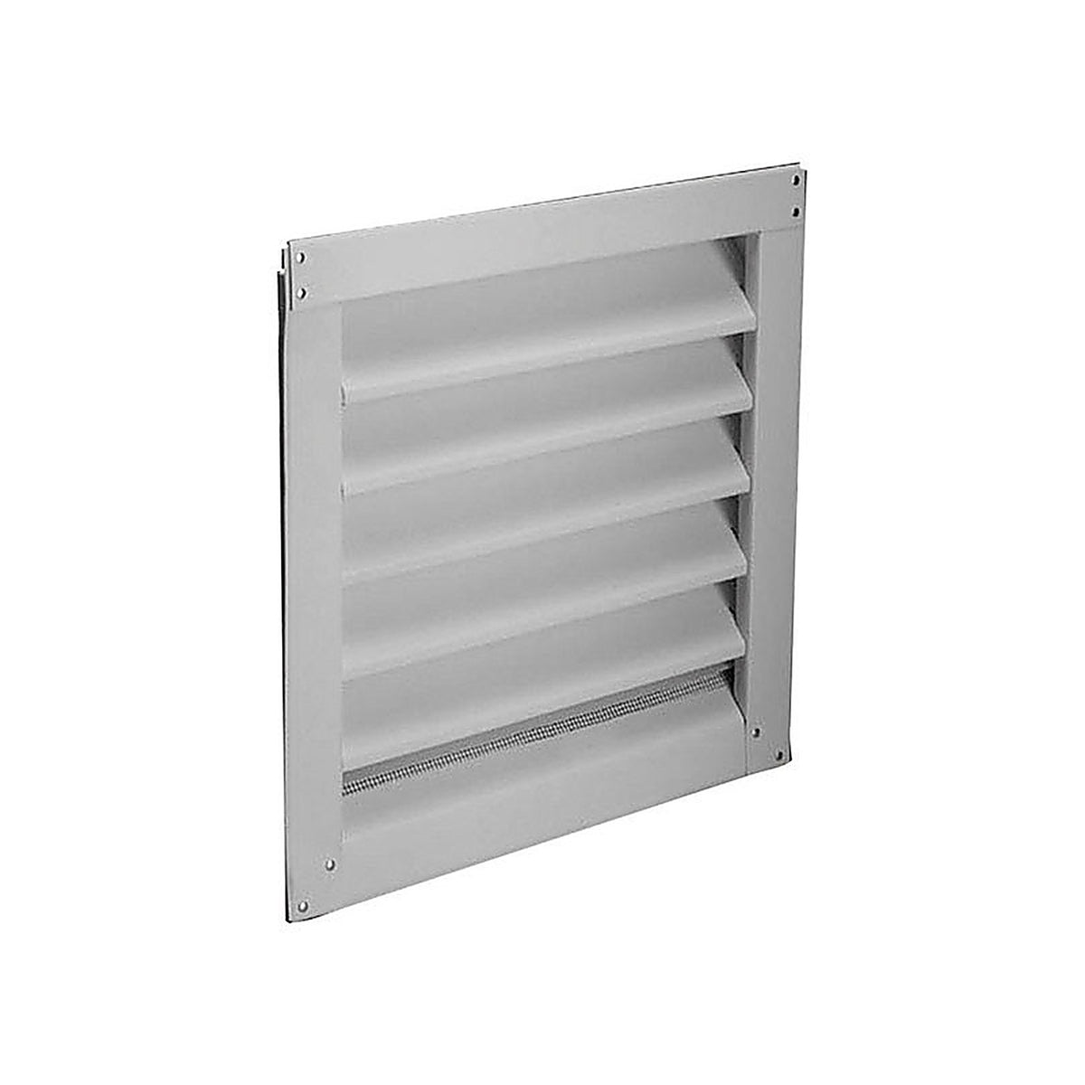 Air Vent - 81237 - 18 in. W x 24 in. L White Aluminum Wall Louver