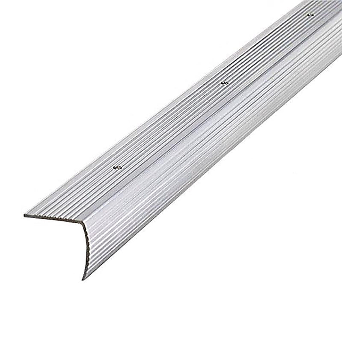 M-D - 78022 - 1.13 in. H x 36 in. L Prefinished Silver Aluminum Stair Edge