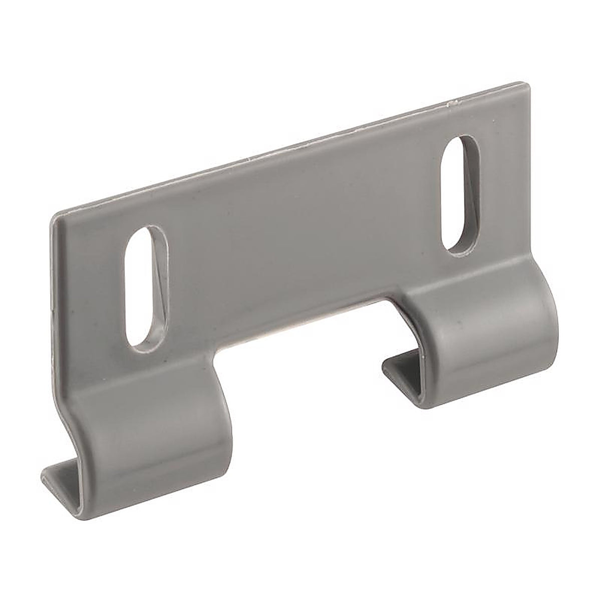 Prime-Line - M 6191 - 7.35 in. H X 1-1/2 in. W Gray Frameless Shower Door Bottom Guide