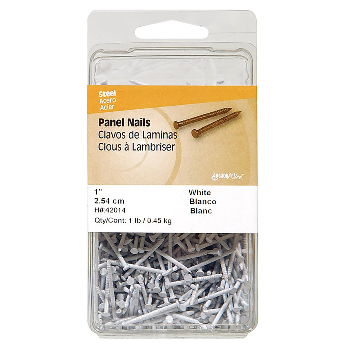Hillman - 42018 - 1-5/8 in. Panel Steel Nail Flat