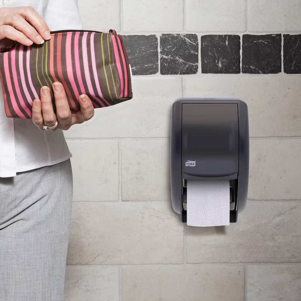Tork - 55TR - Bath Tissue Roll Twin Dispenser