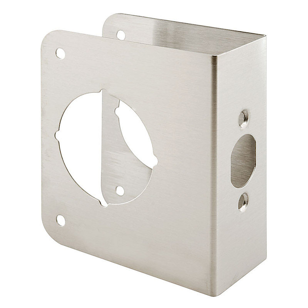 Prime-Line - U9590 - 4.5 in. H x 3.875 in. L Brushed Stainless Steel Stainless Steel Door Reinforcer