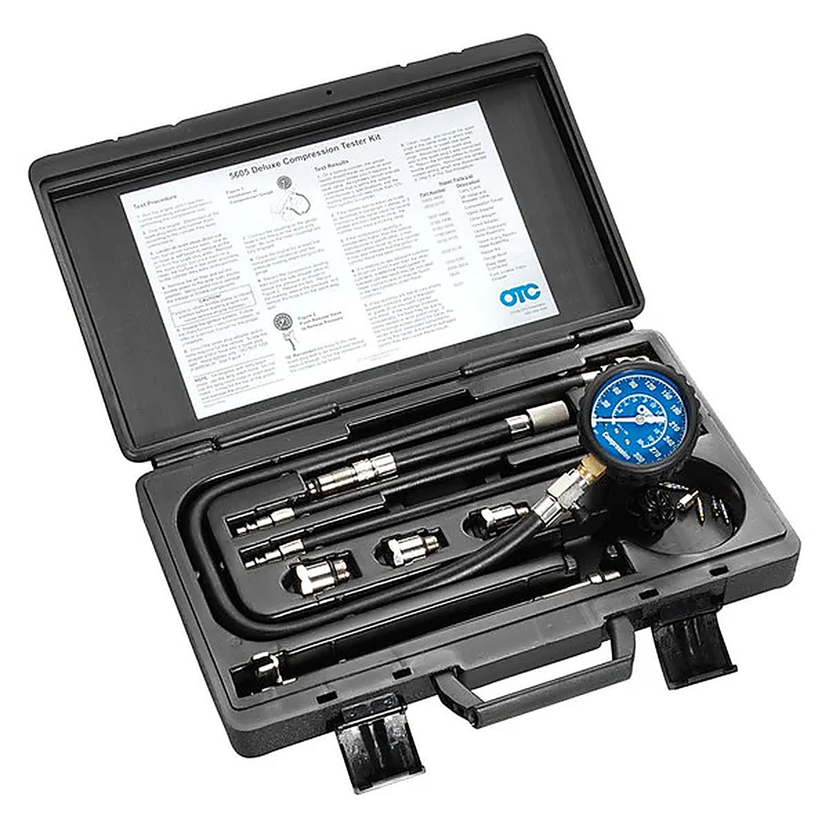 OTC - 5605 - Deluxe Compression Tester Kit