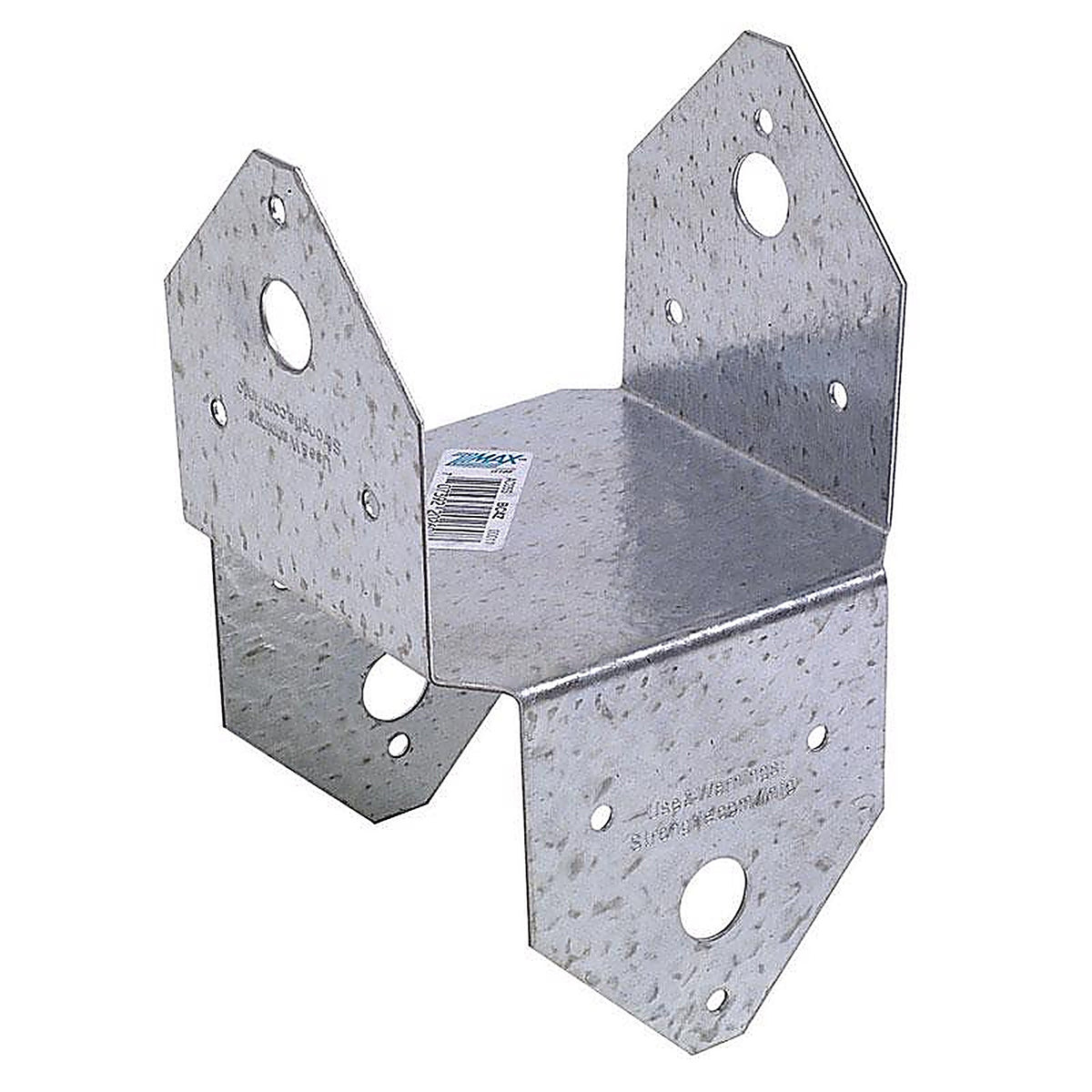 Simpson Strong-Tie - BC4Z-R - 4 in. H x 4 in. W 18 Ga. Galvanized Steel Post Cap