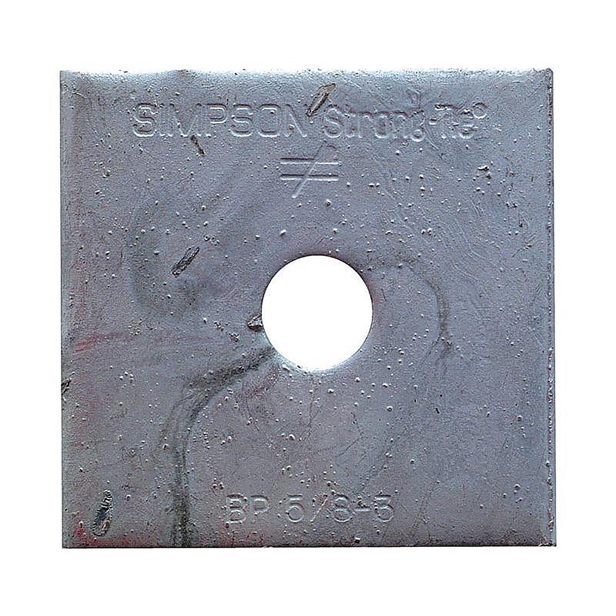Simpson Strong-Tie - BP5/8-3HDG - 3 in. H x 0.3 in. W x 3 in. L Galvanized Steel Bearing Plate HDG