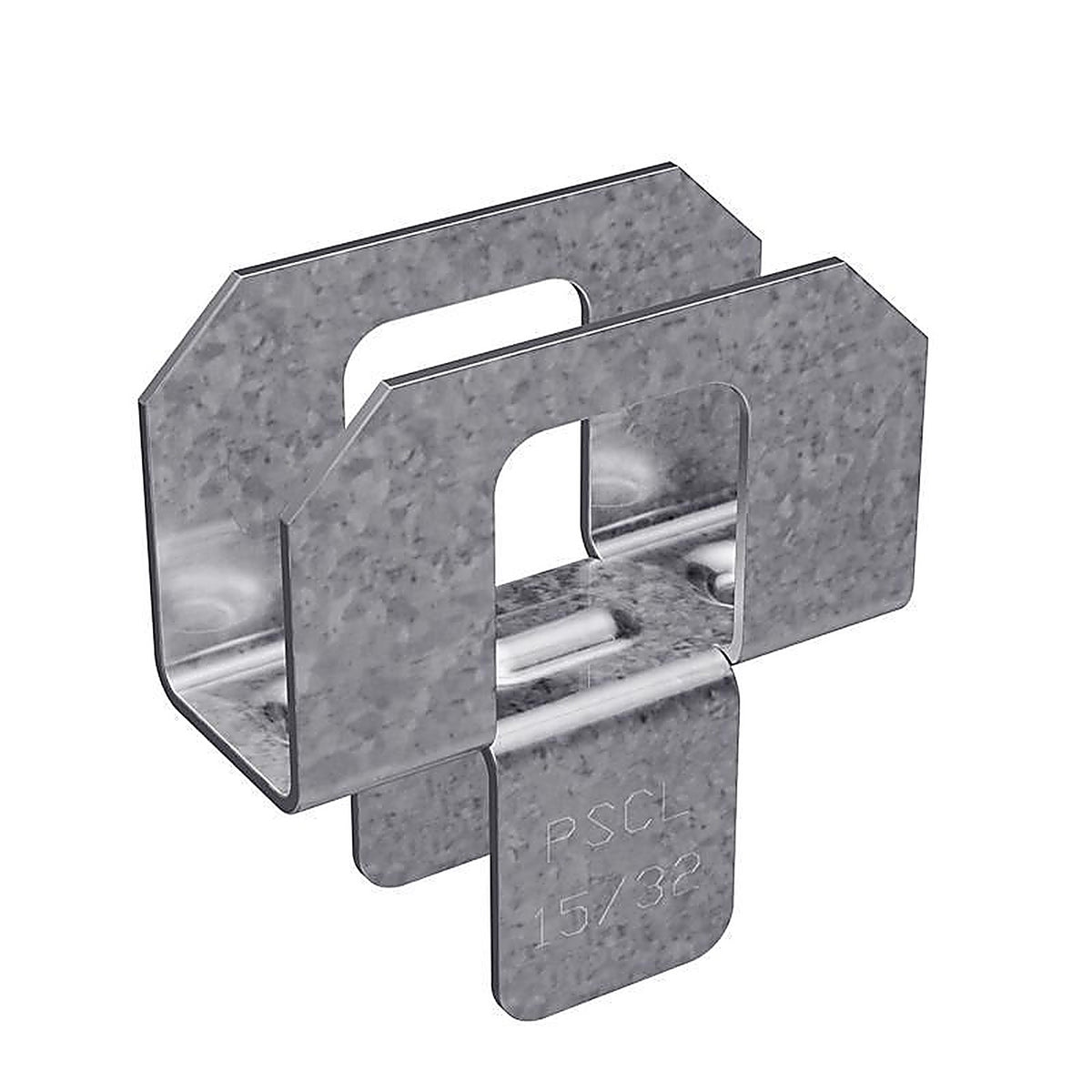 Simpson Strong-Tie - PSCL 15/32 - Galvanized Silver Steel Panel Sheathing Clip For 1/2 1 pk