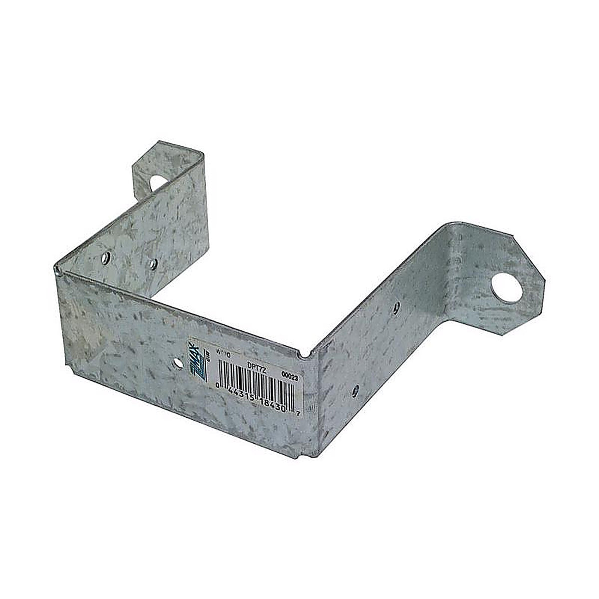 Simpson Strong-Tie - DPT7Z - ZMax 6.31 in. H X 1.5 in. W 14 Ga. Steel Deck Post Tie