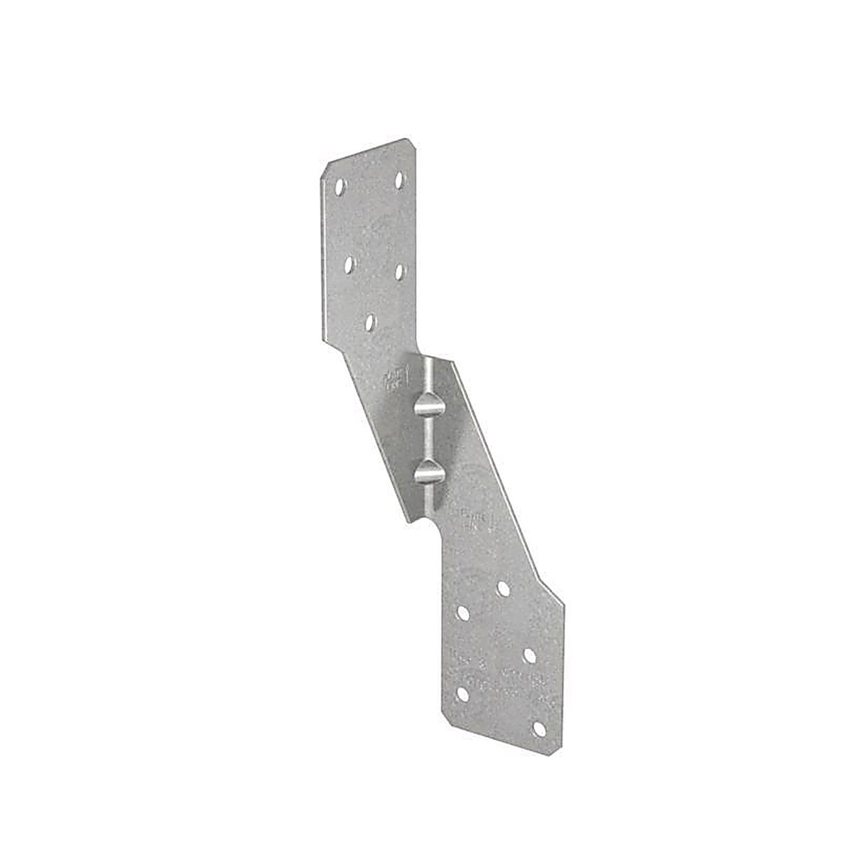 Simpson Strong-Tie - H2.5A - 6 in. H x 1.69 in. W 18 Ga. Galvanized Steel Hurricane Tie