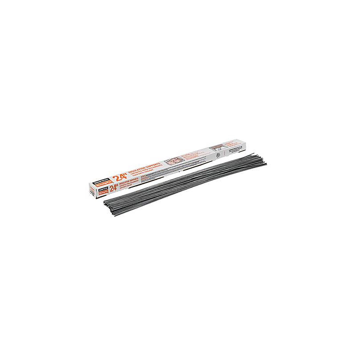 Simpson Strong-Tie - IS24-R100 - 23.5 in. H x 0.08 in. W 14 Ga. Steel Insulation Support