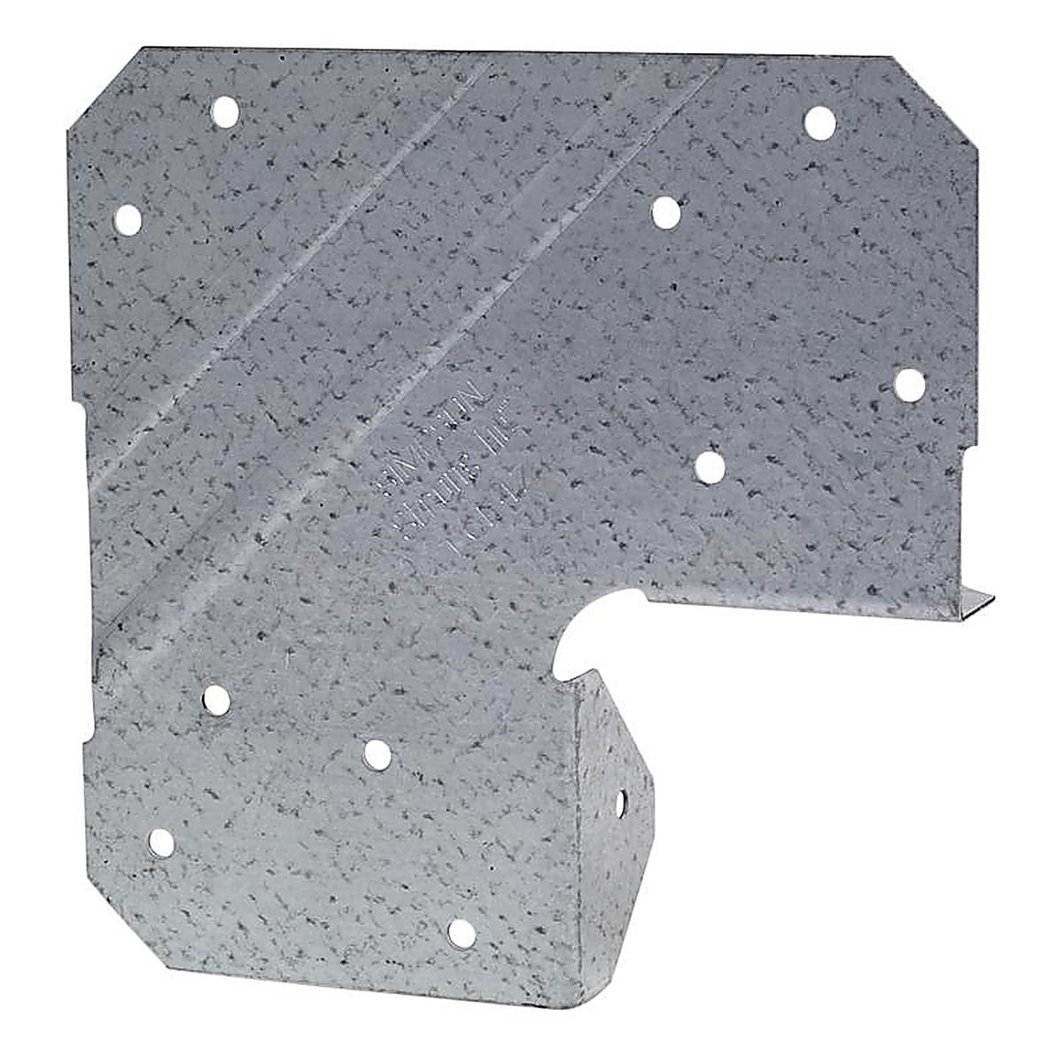 Simpson Strong-Tie - LCE4Z - ZMax 5.38 in. H x 5.38 in. W 20 Ga. Galvanized Steel End Post Cap