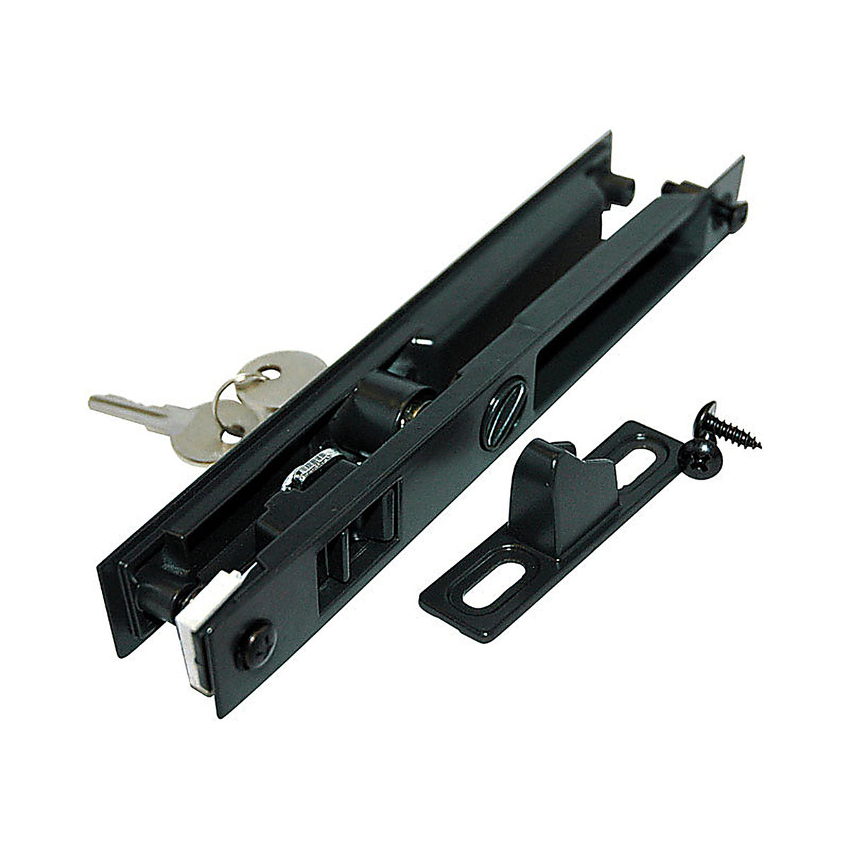 Barton Kramer - 445BC - Bronze Sliding Glass Door Lock Set