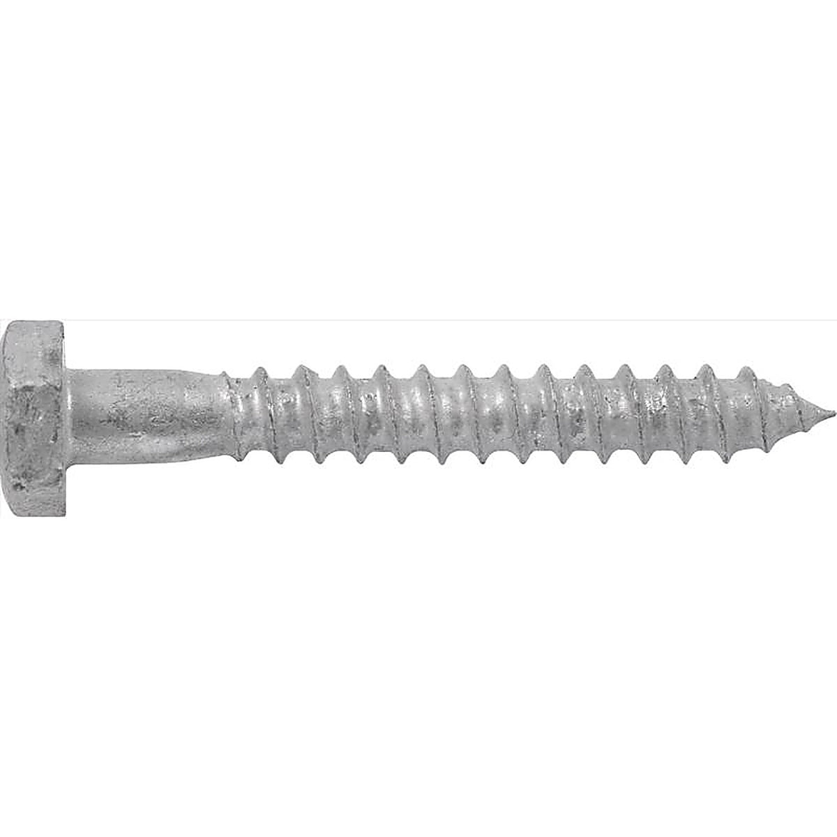 Hillman - 812071 - 3/8 in. X 3-1/2 in. L Hex Hot Dipped Galvanized Steel Lag Screw 50 pk