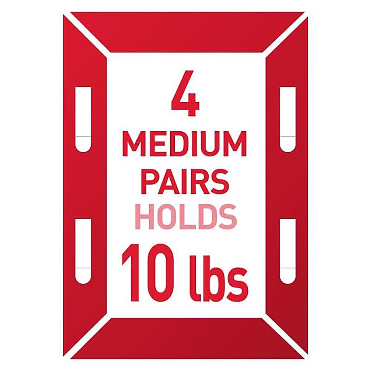 3M - 17201-4PK - White Picture Hanging Strips 12 lb. - 8/Pack Foam