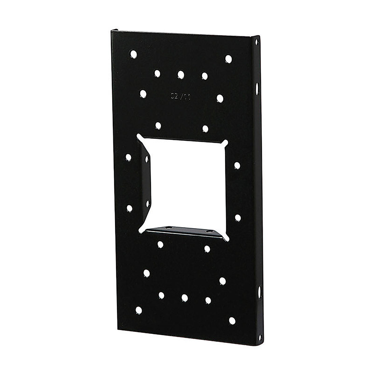 Gibraltar - UMBS0B06 - Black Steel Mailbox Mounting Board .060 Ga. 12.875 in. L