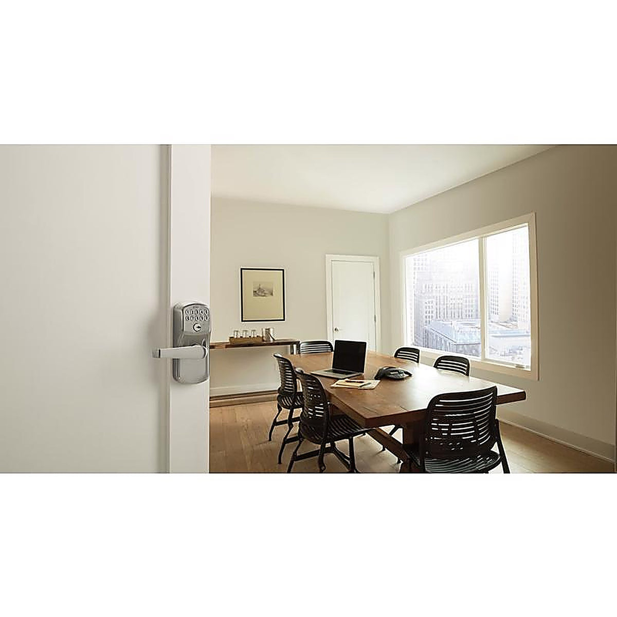 Schlage - FE595CSVPLYXELA - Satin Chrome Steel Electronic Keypad Entry Lock